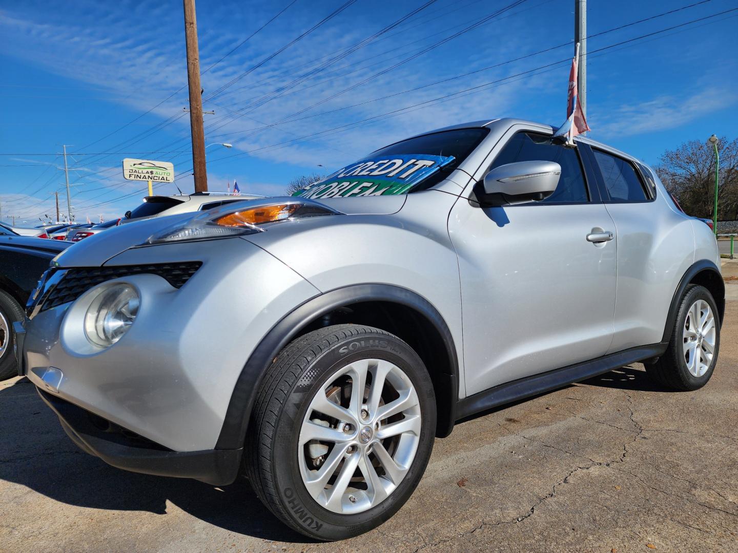 2016 SILVER Nissan Juke SV (JN8AF5MR8GT) , AUTO transmission, located at 2660 S.Garland Avenue, Garland, TX, 75041, (469) 298-3118, 32.885551, -96.655602 - Photo#7